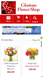 Mobile Screenshot of gloriousflowershop.com